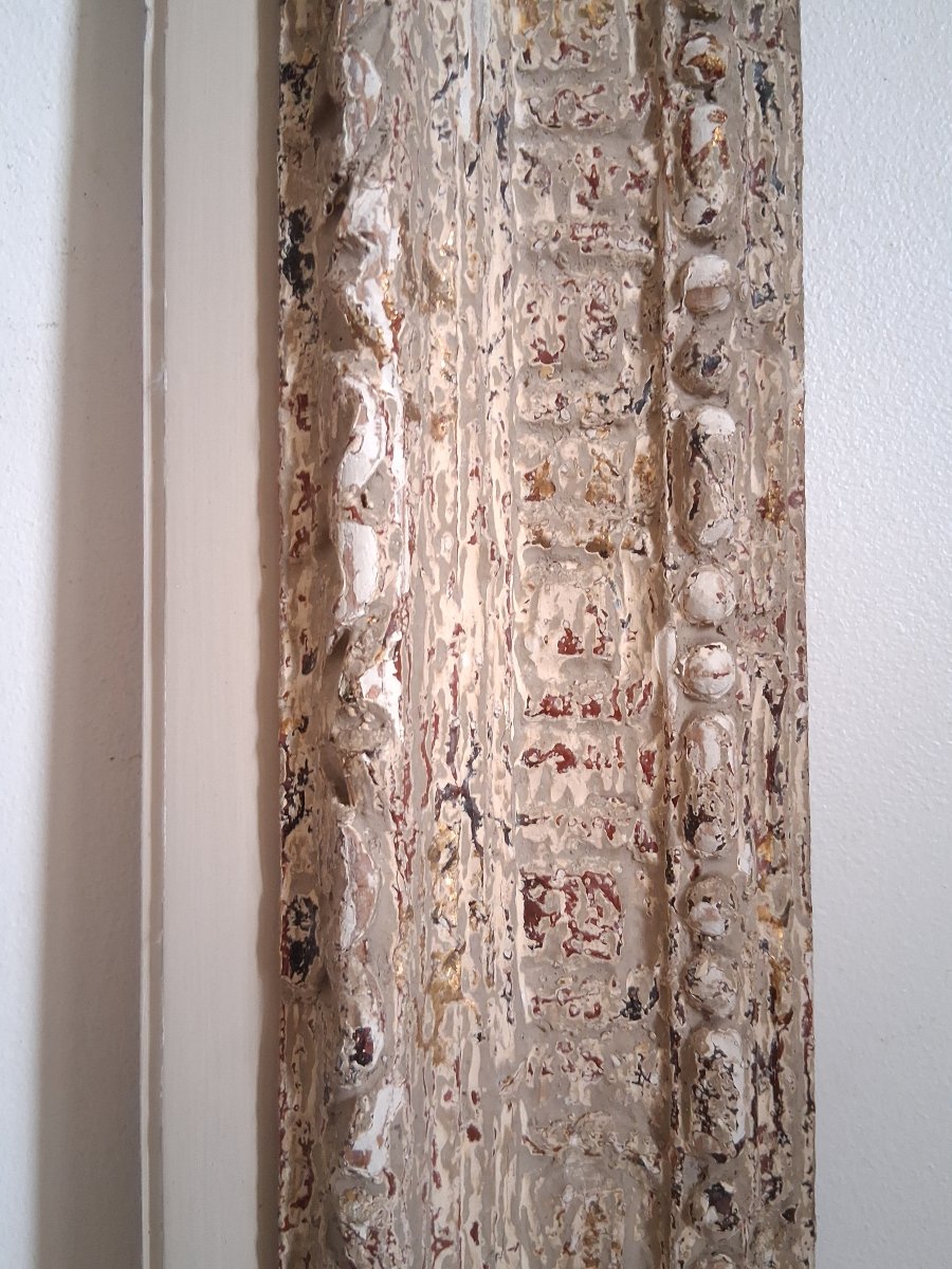 Cadre Montparnasse en bois sculpté format 10F pour tableau 55 X 46 cm-photo-2