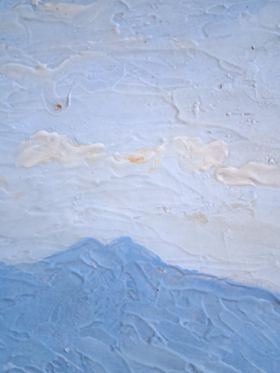 Honoré Nicolau Oil On Panel Summer Landscape-photo-6