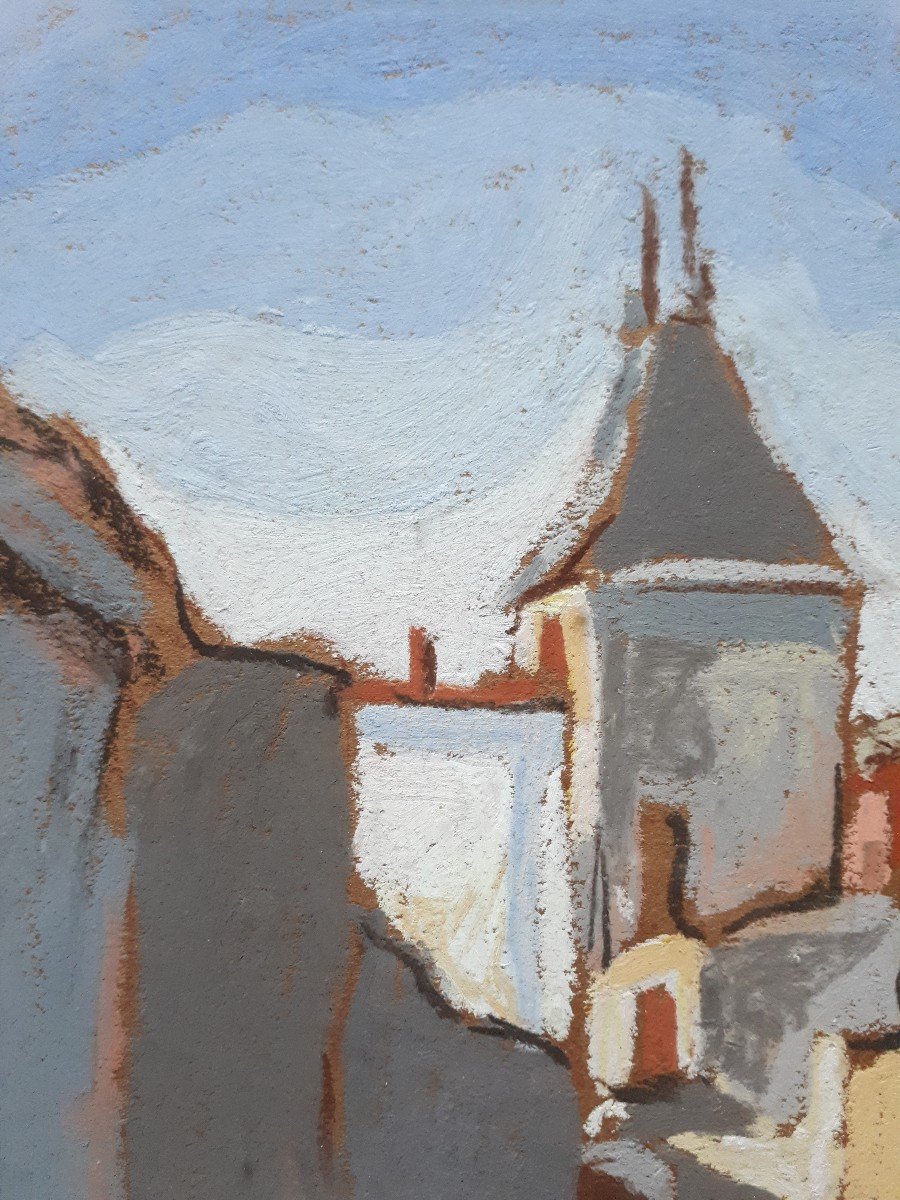 Michel Petrovitch Kretiline (born In 1875) Russian School Gouache Landscape-photo-4
