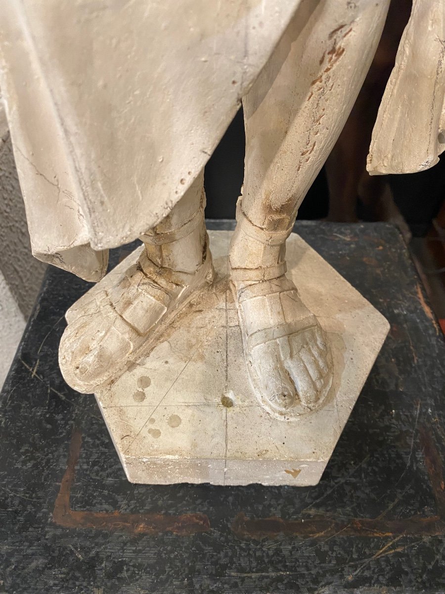 Pairs Of Statue, In Plâtre , Neoclassical Of Studies-photo-4