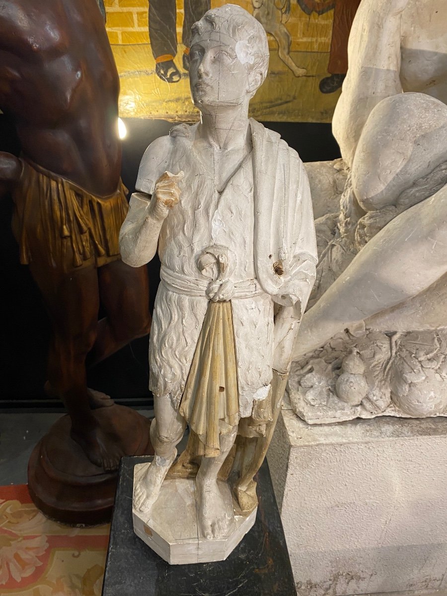 Pairs Of Statue, In Plâtre , Neoclassical Of Studies-photo-3