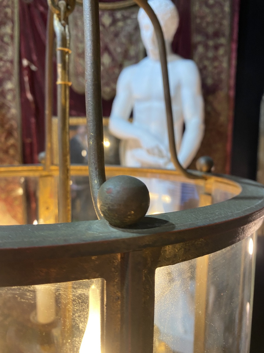 Lantern, Ardeco, Iron, Gold-photo-2