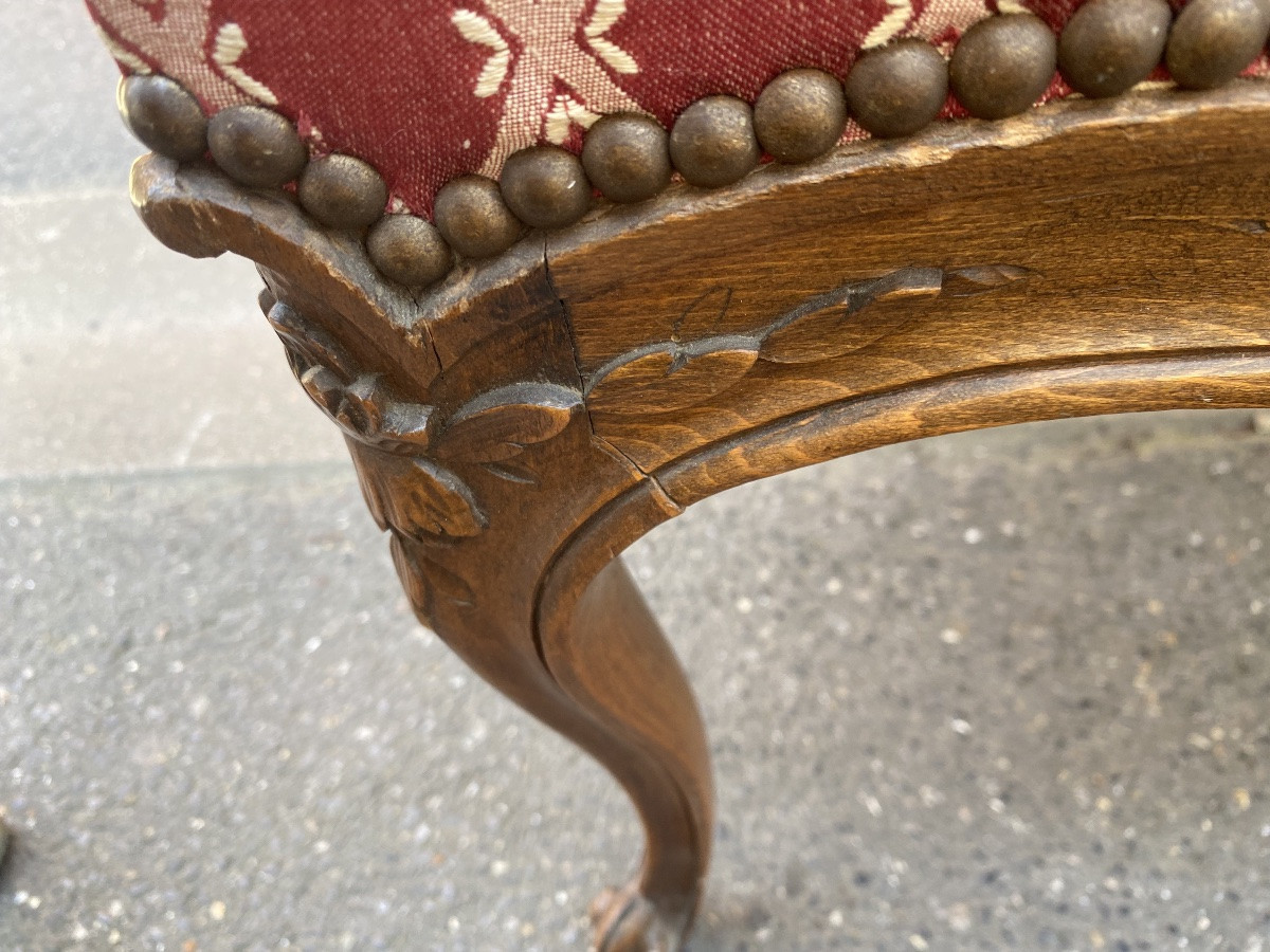 Chaise, longue de Style, Louis XV-photo-3