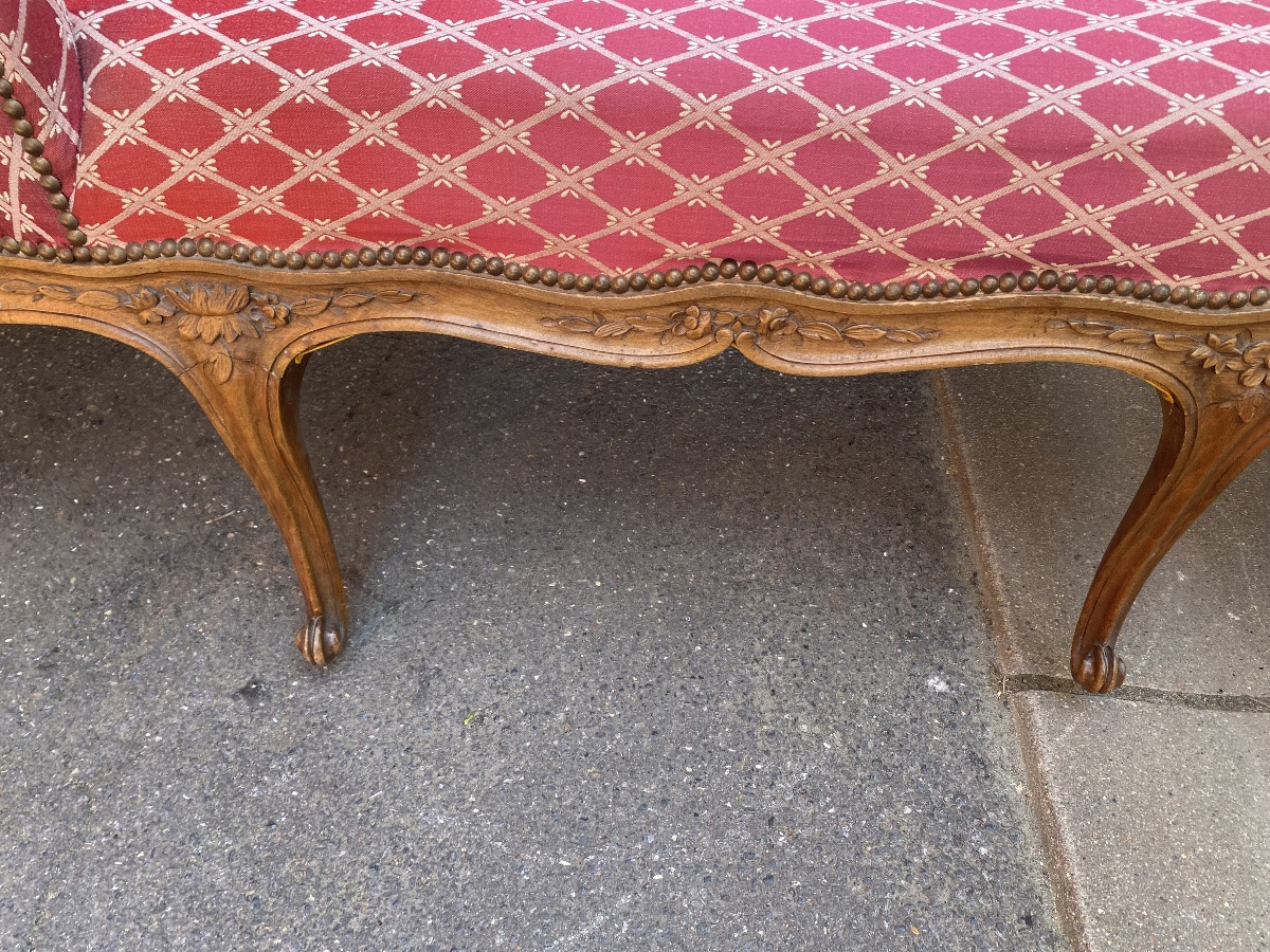 Chaise, longue de Style, Louis XV-photo-1