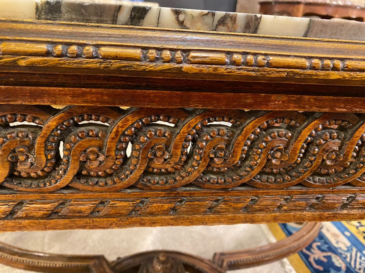 Paire De Table Gibier De Style Napoléon -photo-2