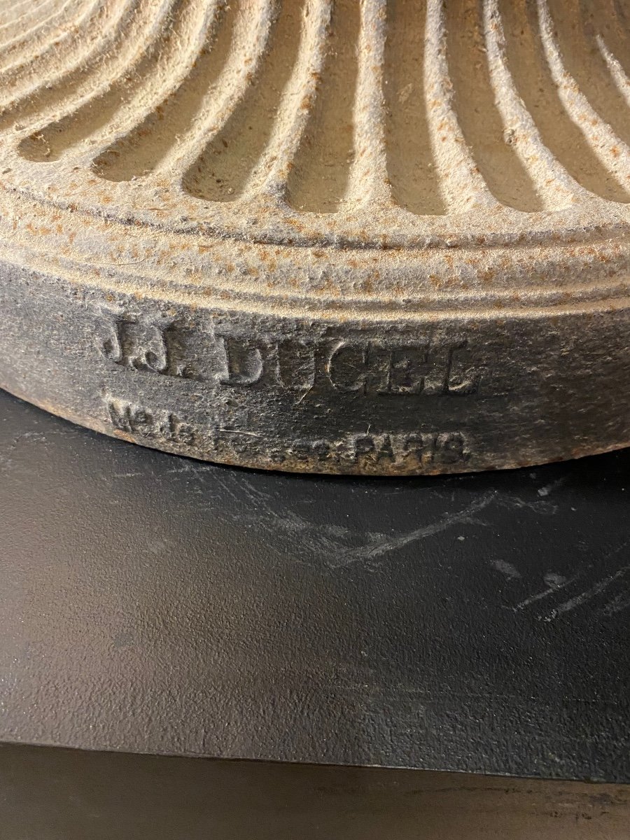 Cast Iron Garden Vase-photo-1