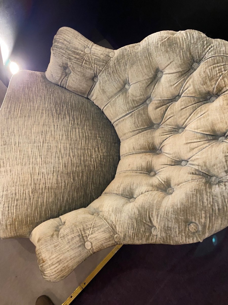Fauteuil Crapaud Napoléon III-photo-2