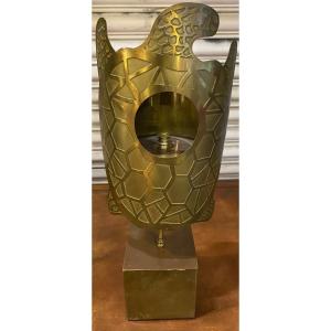 Lampe En Bronze Tortue