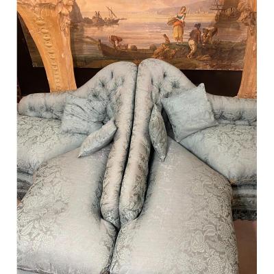 Napoleon III Corner Sofa Pairs