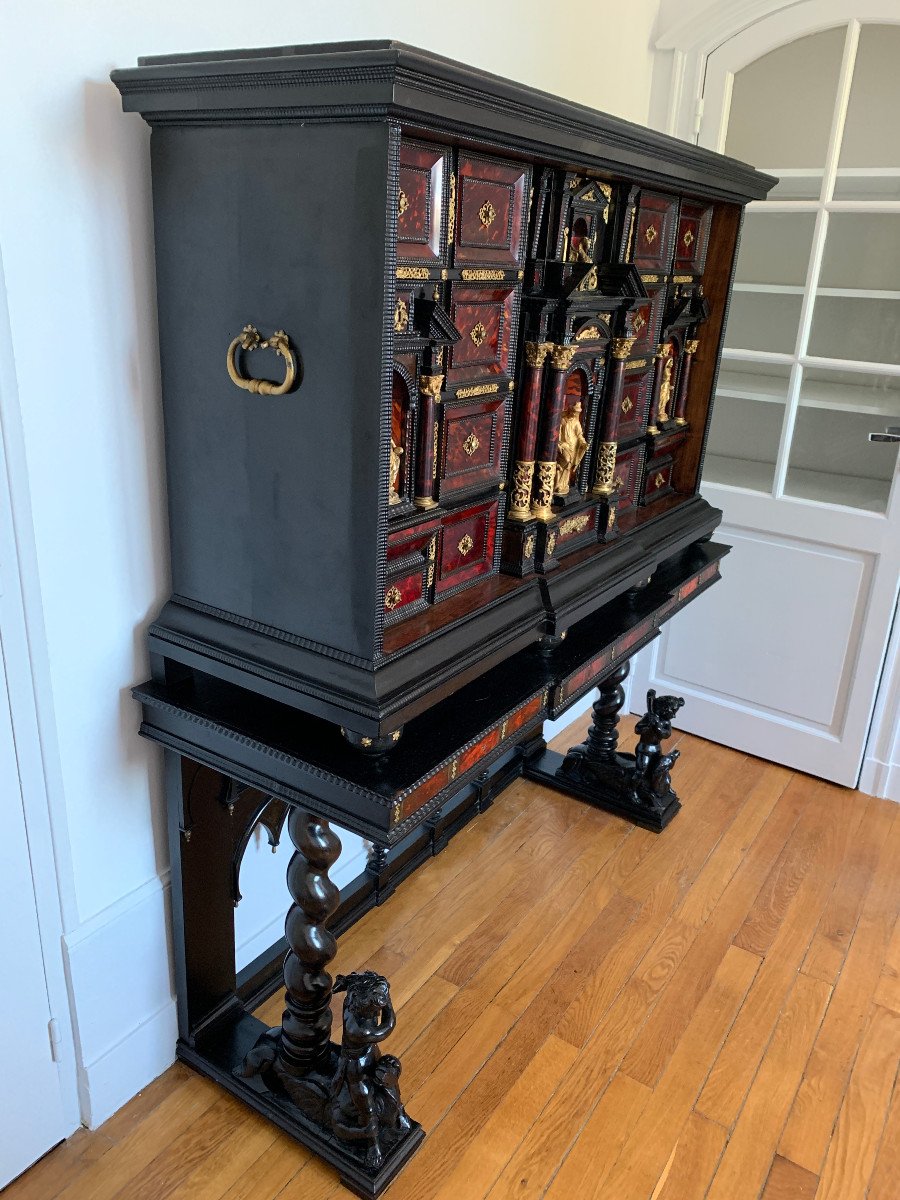 Flemish Cabinet, Late 17th Century-photo-2