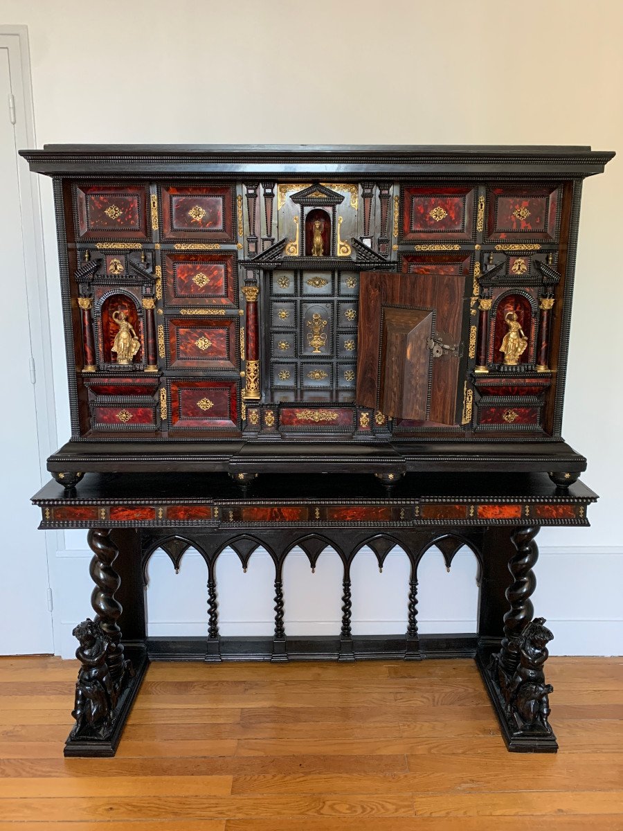 Flemish Cabinet, Late 17th Century-photo-3