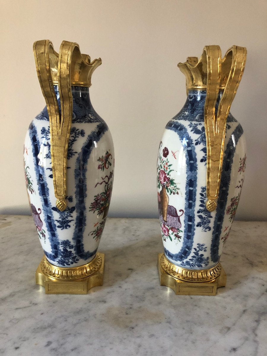 Paire de vases Qianlong-photo-2