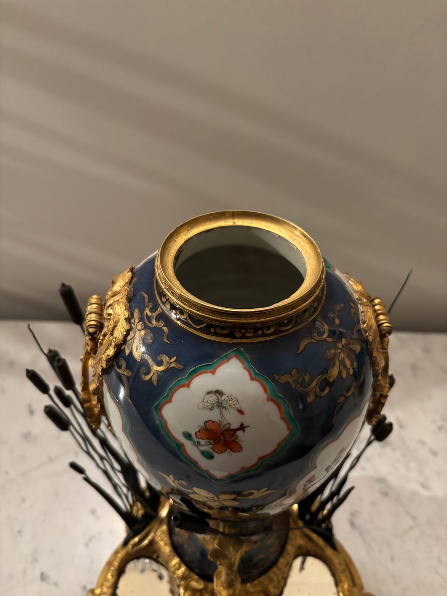 Fontaine à Parfum en porcelaine de Chine d'époque Kangxi-photo-1