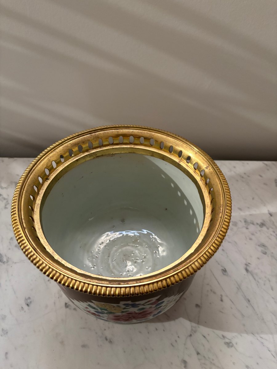 Kangxi Period Chinese Porcelain Cache-pot-photo-4