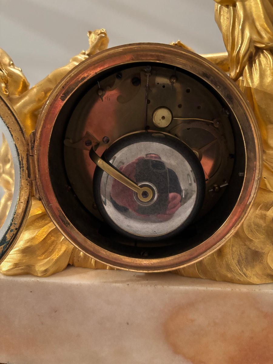 Louis XVI Period Clock Signed By Ferdinand Berthoud-photo-4