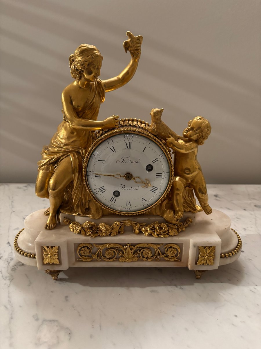 Louis XVI Period Clock Signed By Ferdinand Berthoud