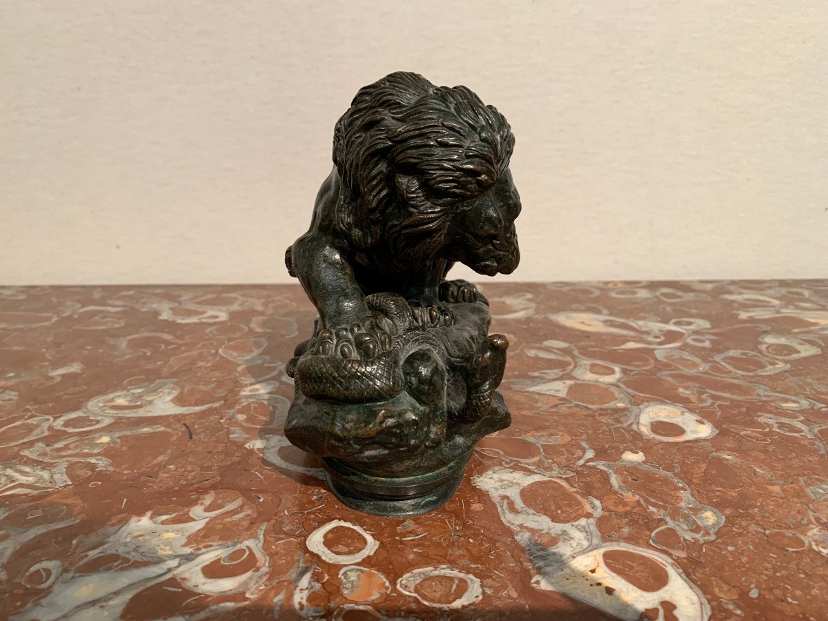 Lion With A Snake,  Alfred Barye-photo-2