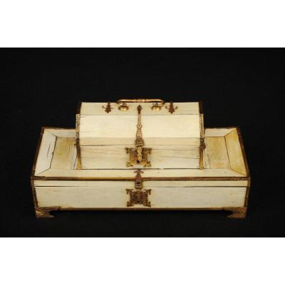 Double Ivory Box From The Beginning Of The 16th Century