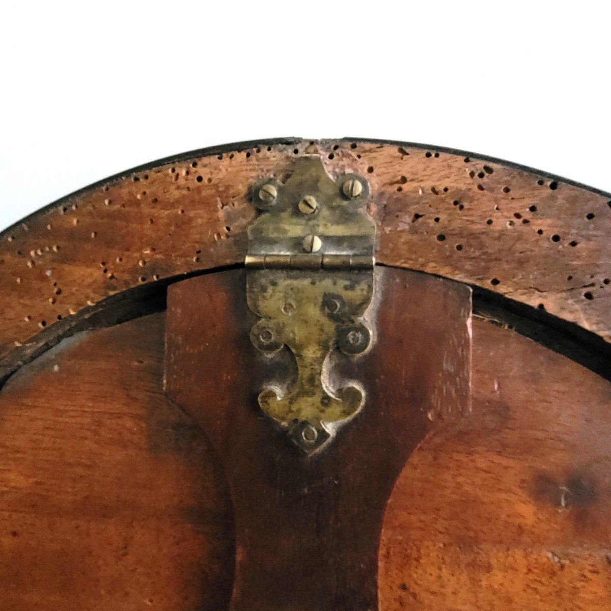 Table Mirror In “boulle” Marquetry, Louis XIV Period.-photo-1