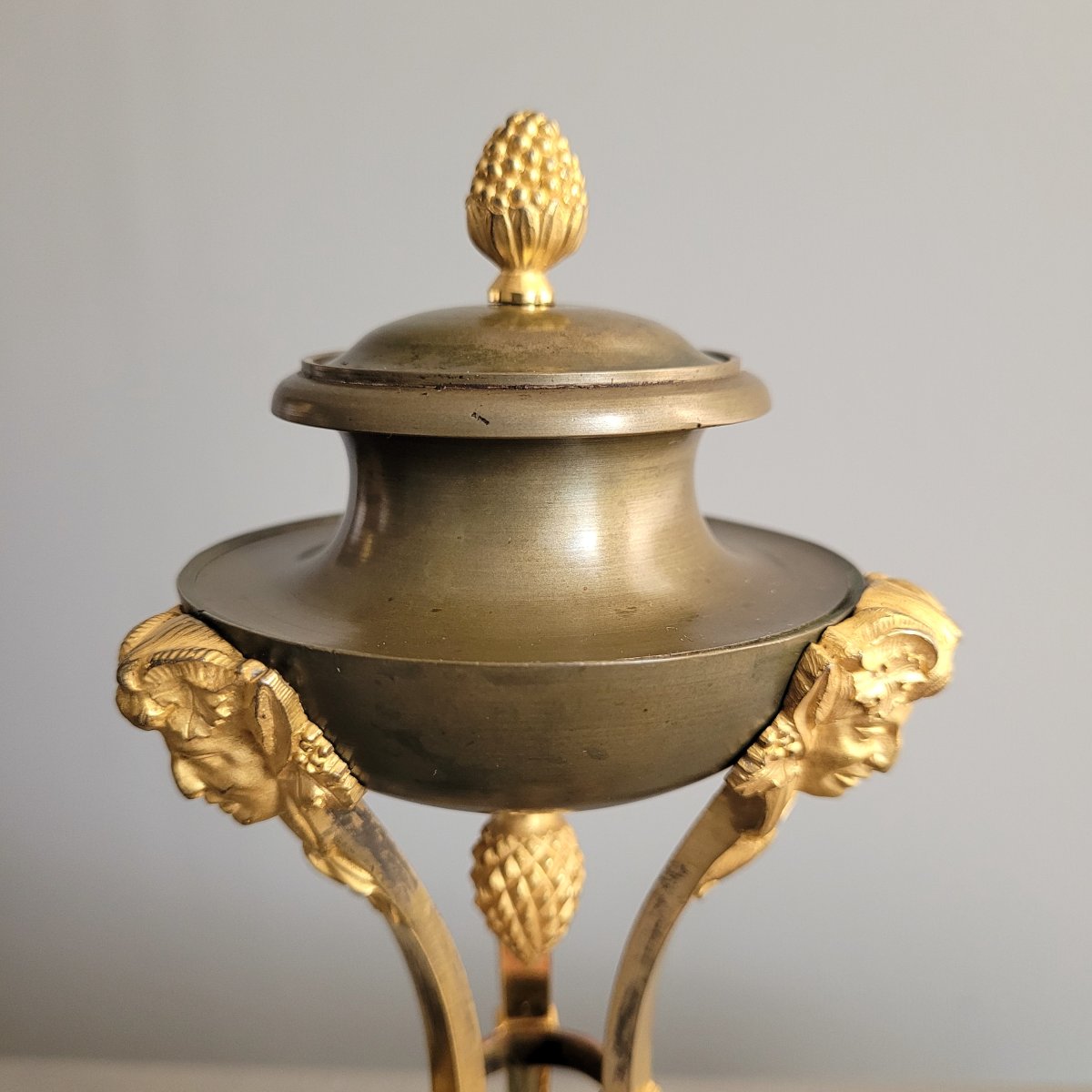 Pair Of Directoire Period Cassolettes.-photo-2