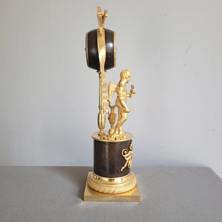 Pendulette d'Epoque Empire.-photo-4