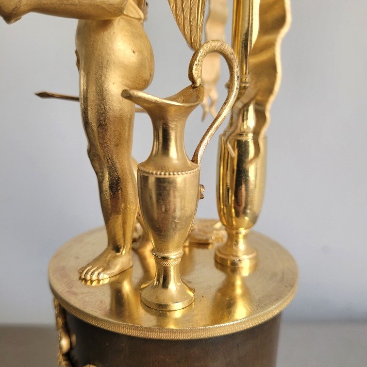 Pendulette d'Epoque Empire.-photo-6