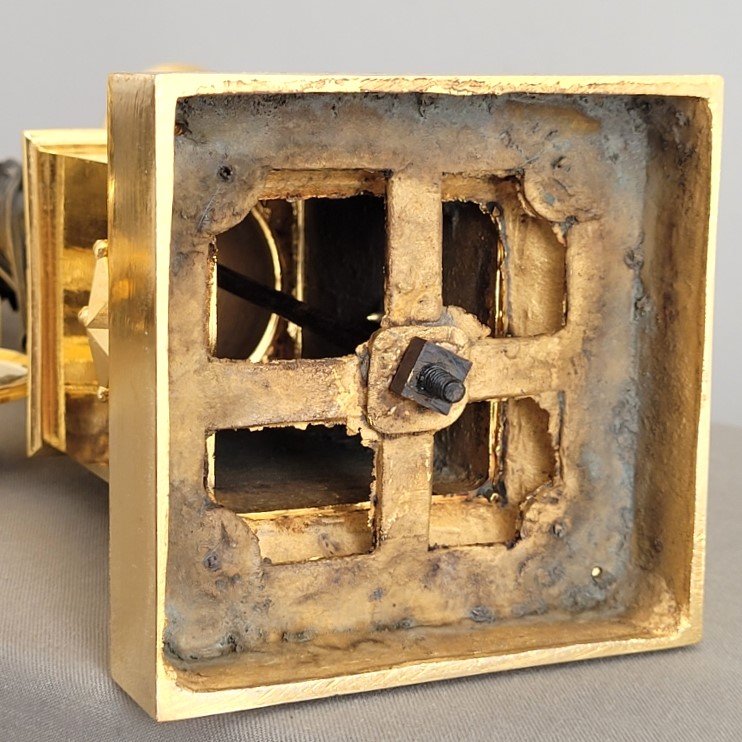 Paire de Candélabres d'Epoque Empire.-photo-7