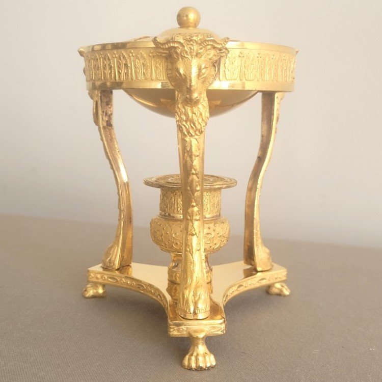 Charles X-era Athenian-style Incense Burner.-photo-2