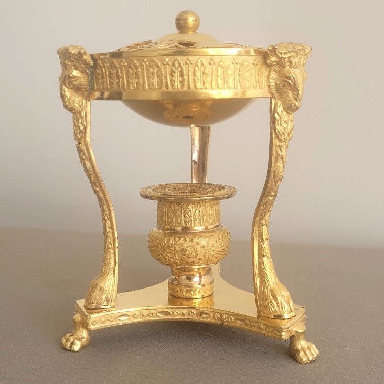 Charles X-era Athenian-style Incense Burner.-photo-3