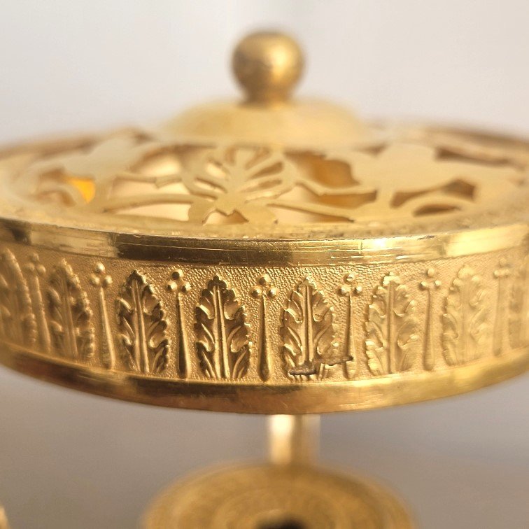 Charles X-era Athenian-style Incense Burner.-photo-1