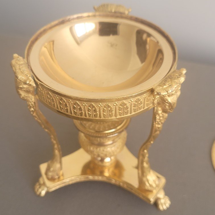 Charles X-era Athenian-style Incense Burner.-photo-3