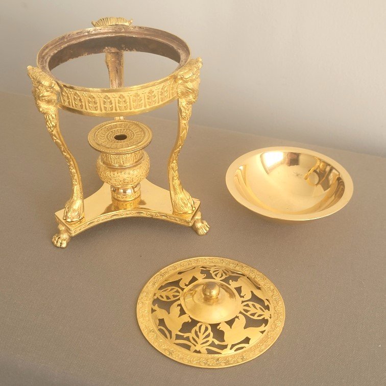 Charles X-era Athenian-style Incense Burner.-photo-4
