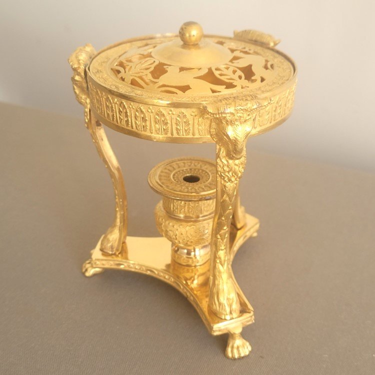 Charles X-era Athenian-style Incense Burner.