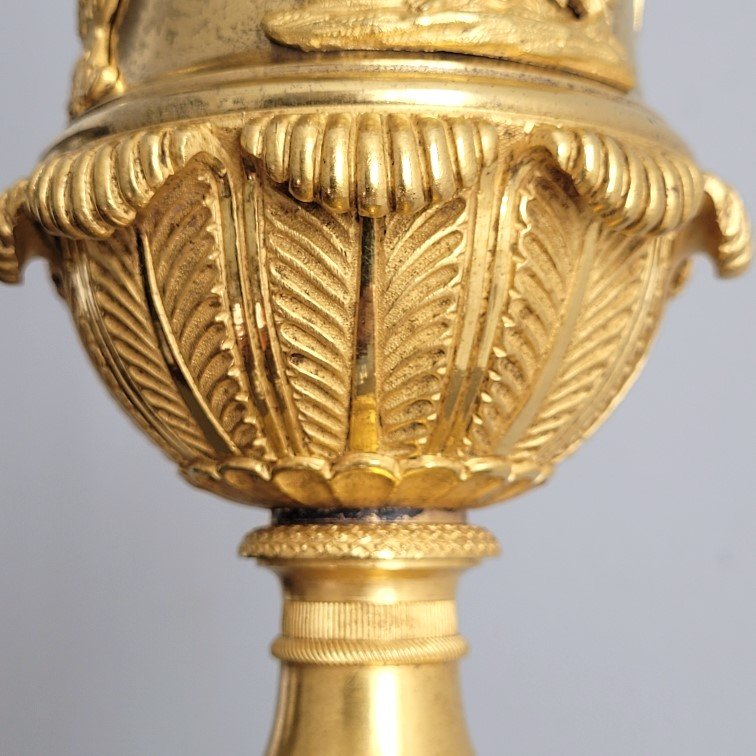 Empire-era Potpourri Vase Double As A Candleholder.-photo-4