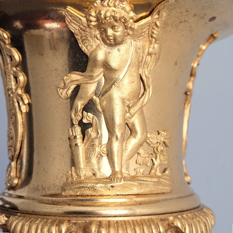 Empire-era Potpourri Vase Double As A Candleholder.-photo-2