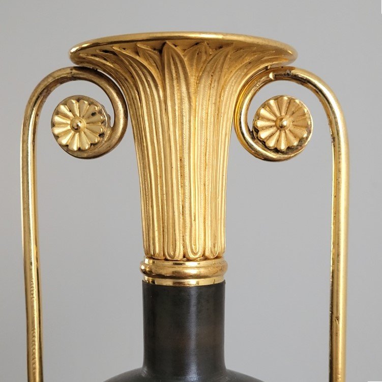 Antique-style Vase From The Empire Period, Attributed To Claude Galle, Circa 1800–1810.-photo-1