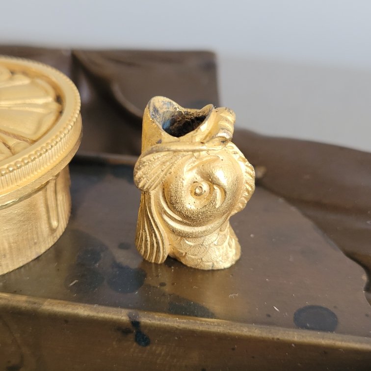 Antique Inkwell, Restored.-photo-4