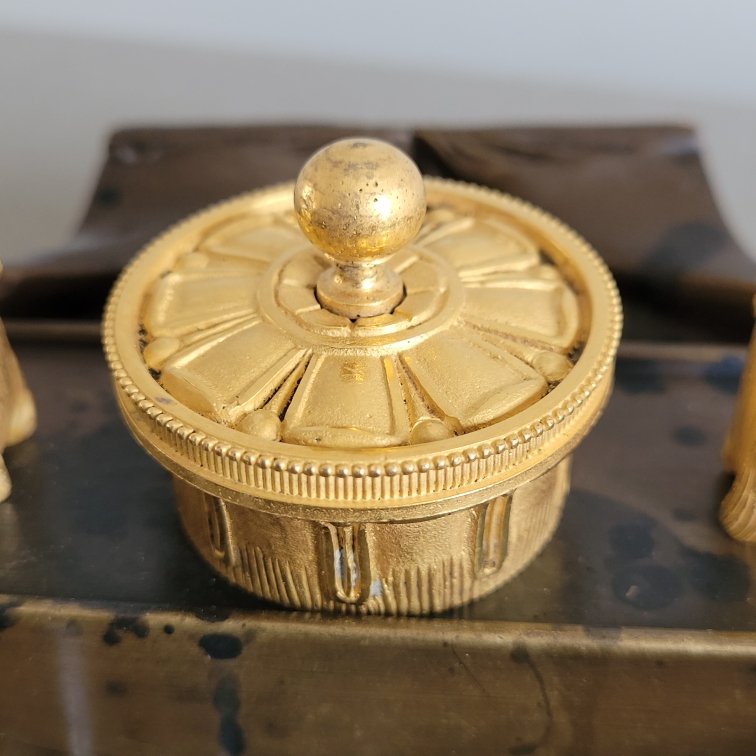 Antique Inkwell, Restored.-photo-1