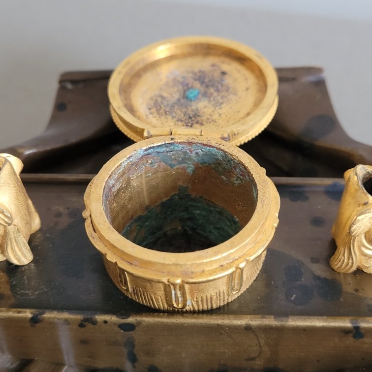 Antique Inkwell, Restored.-photo-2