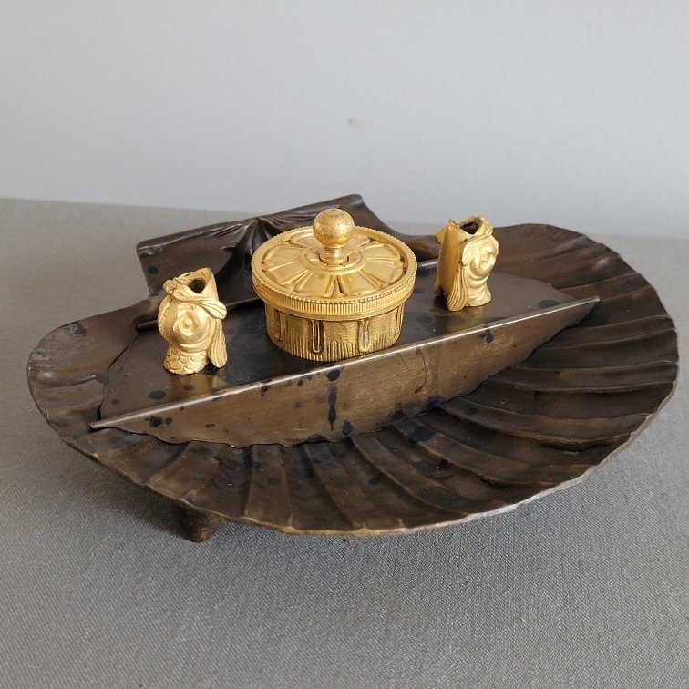 Antique Inkwell, Restored.