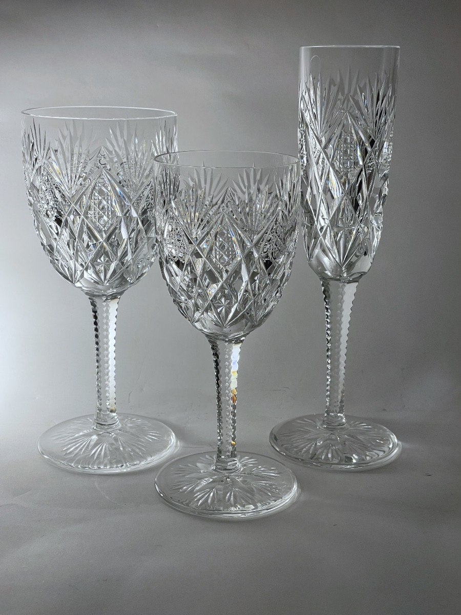 Service en cristal de SAINT LOUIS, “Florence”-photo-2
