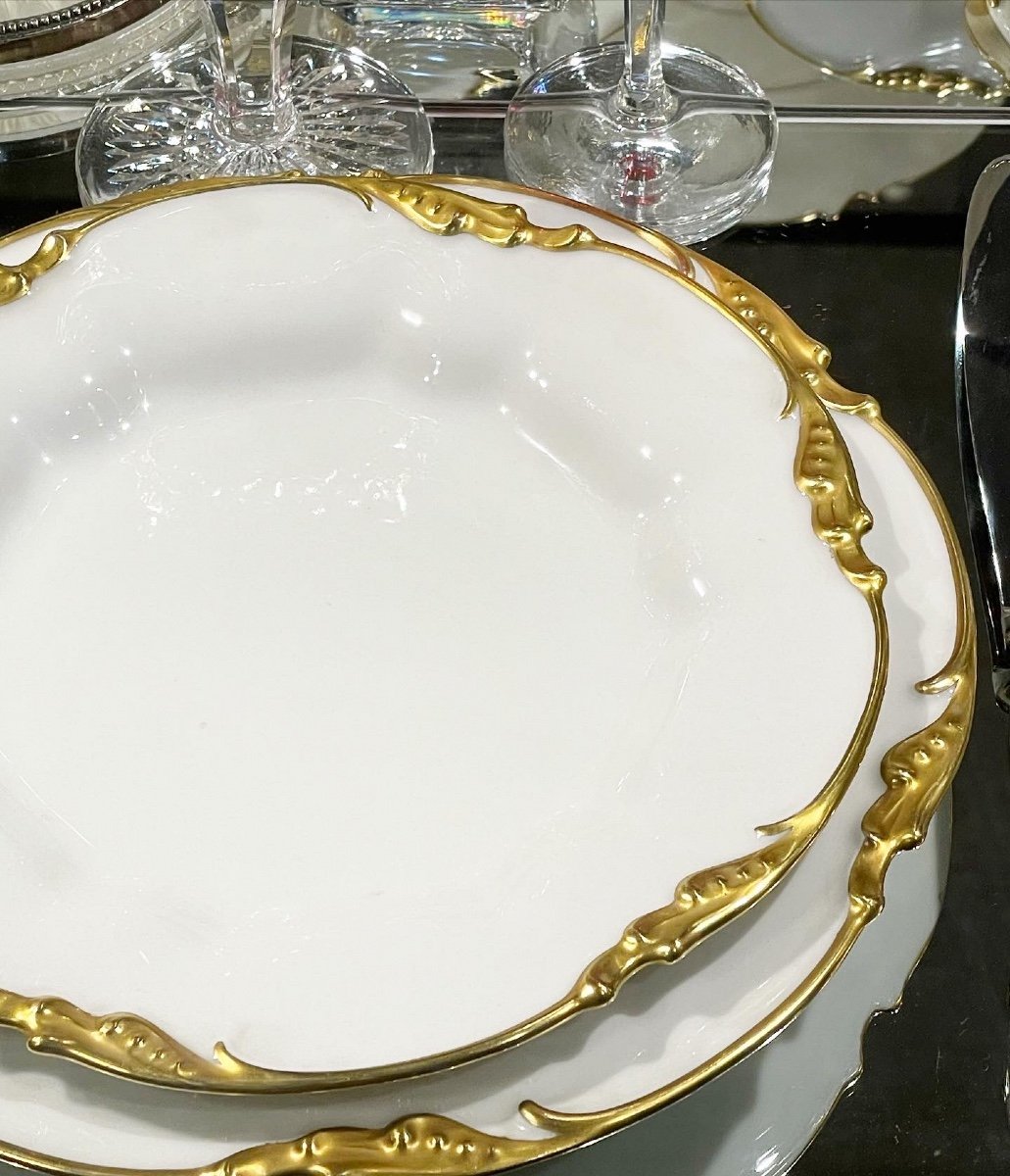 Service Porcelaine De Jean Pouyat(limoges)-photo-2