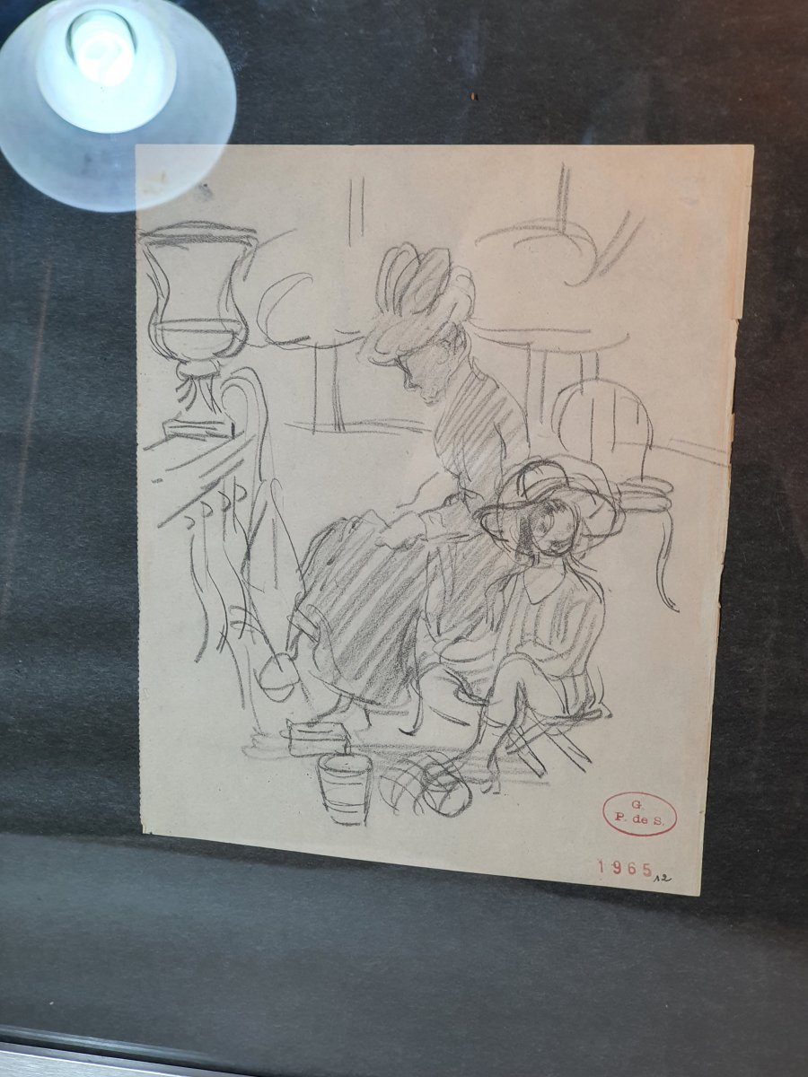 Drawing By Georges De Sonnevill3-photo-2
