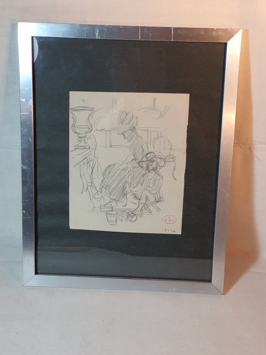 Drawing By Georges De Sonnevill3