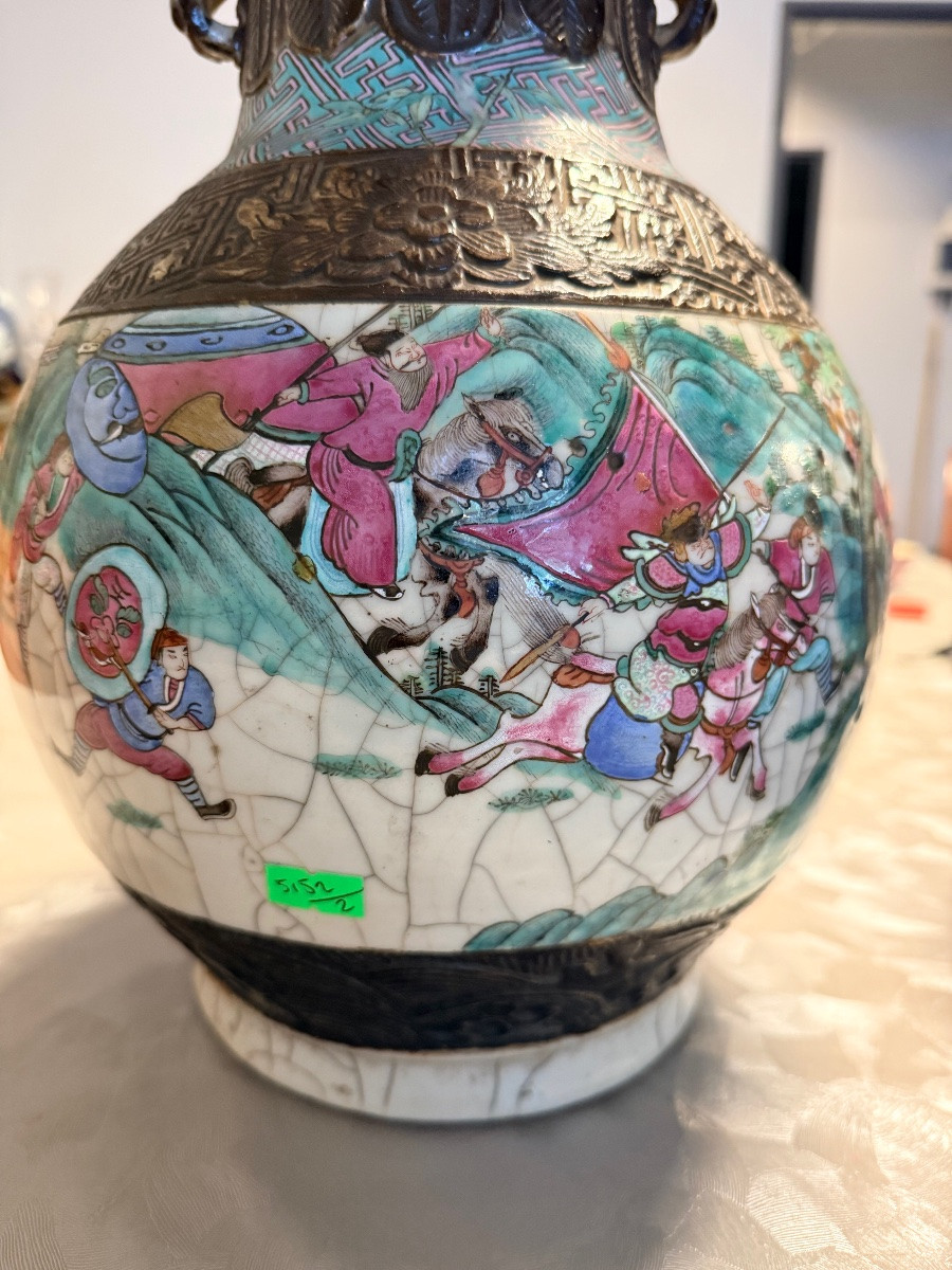 Paires de vase nankin -photo-2