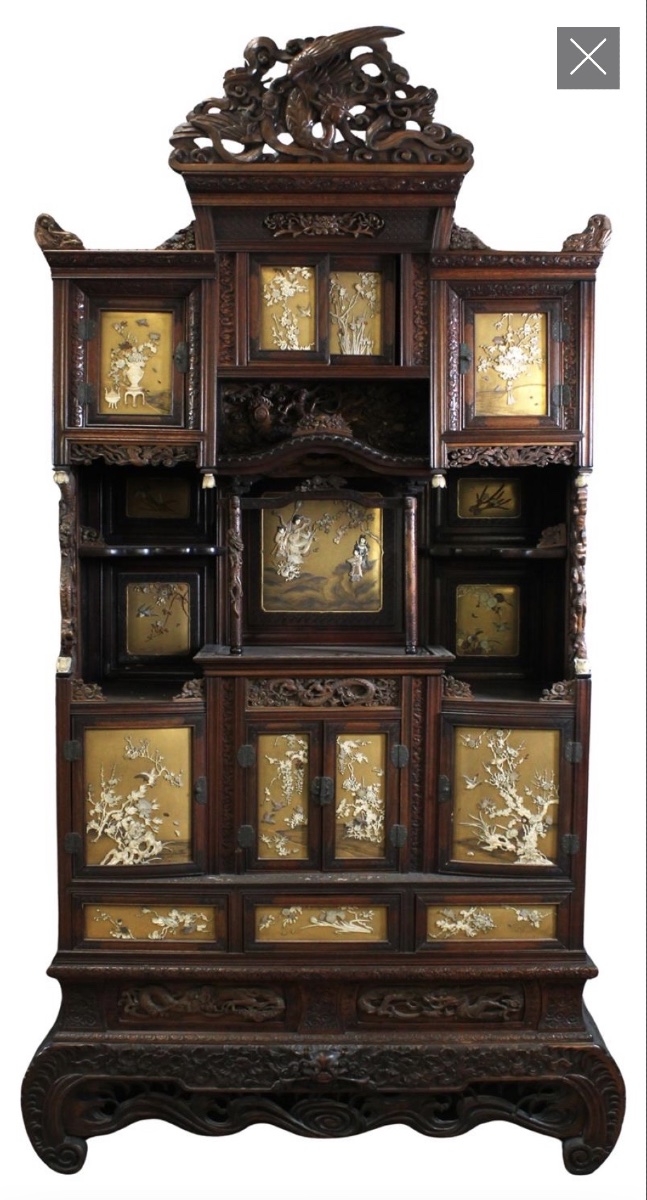 A Lovely Pair Of Japanese Furniture Pieces -photo-2