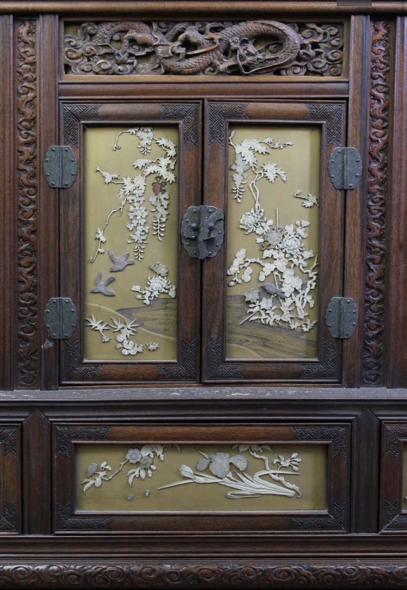 A Lovely Pair Of Japanese Furniture Pieces -photo-4