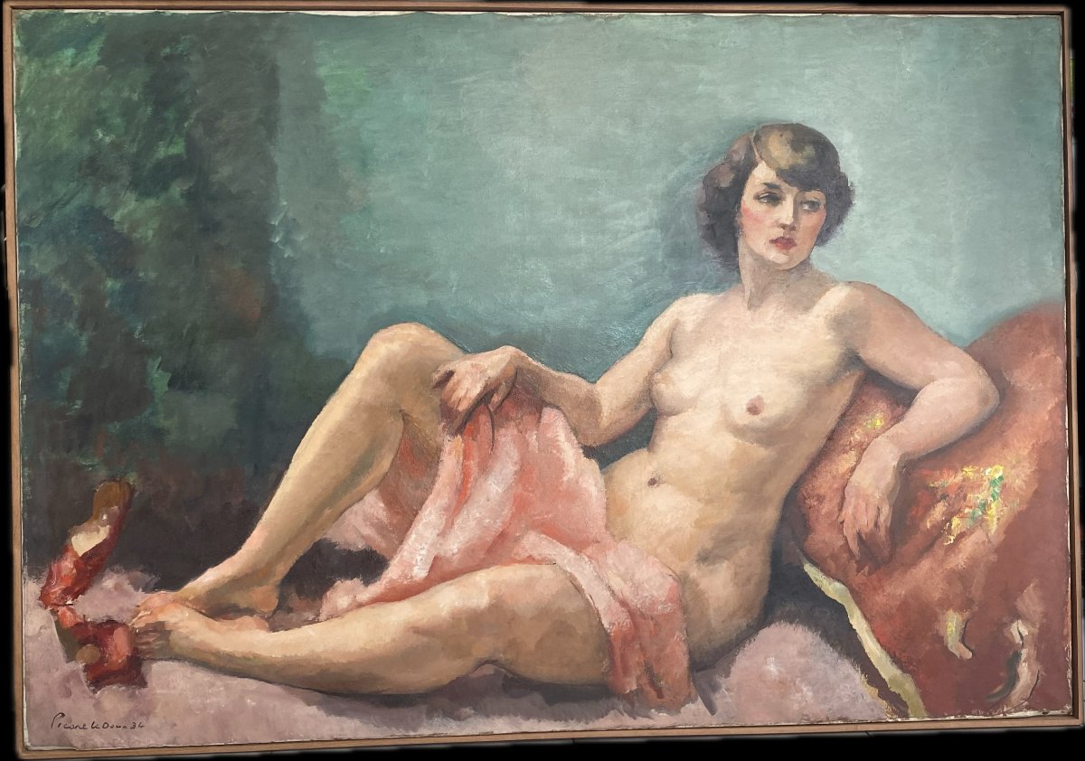 Female Nude By Charles Picart Le Doux (1881–1959)