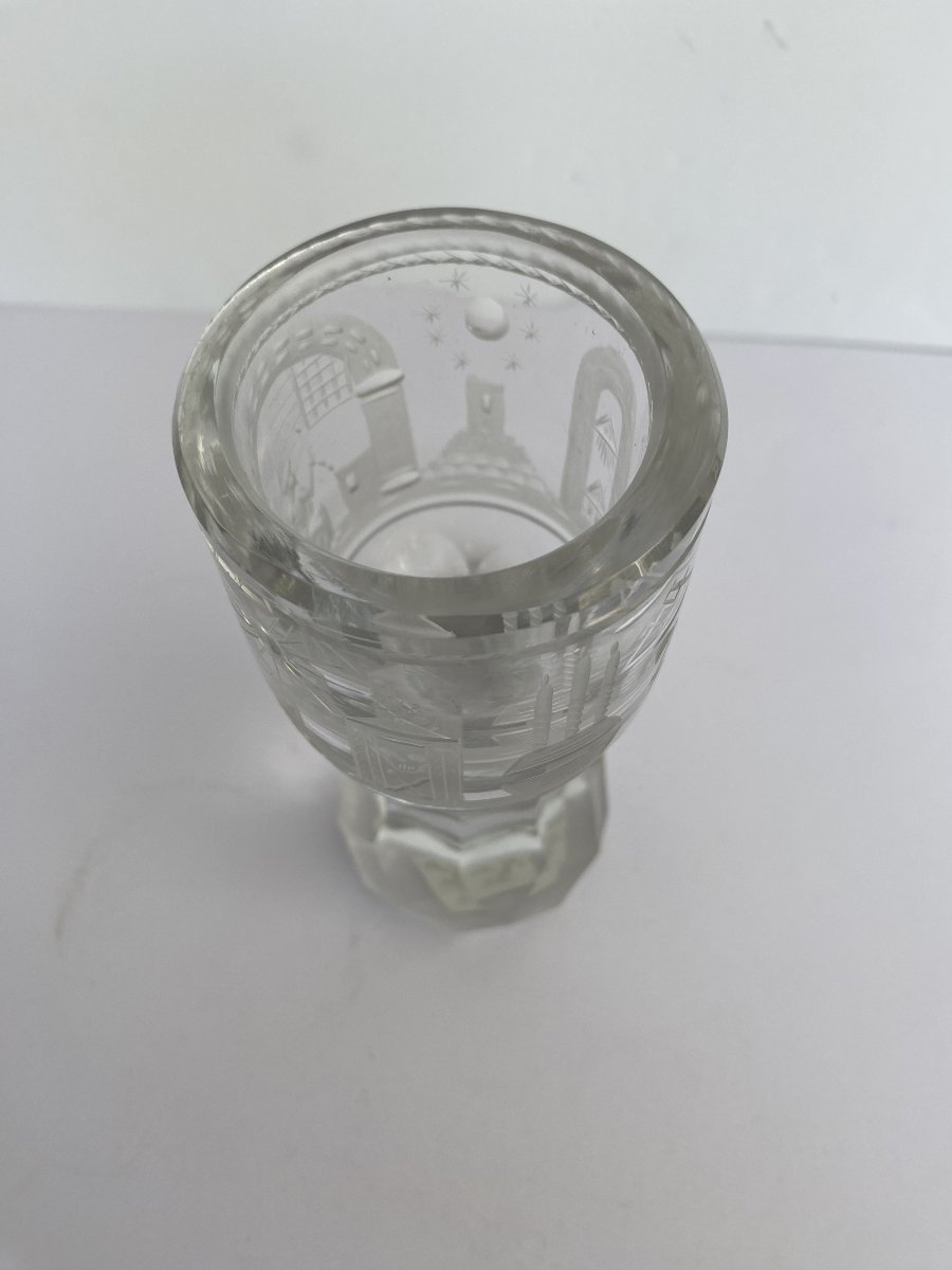 Masonic Glass Made Of Cut Crystal-photo-2