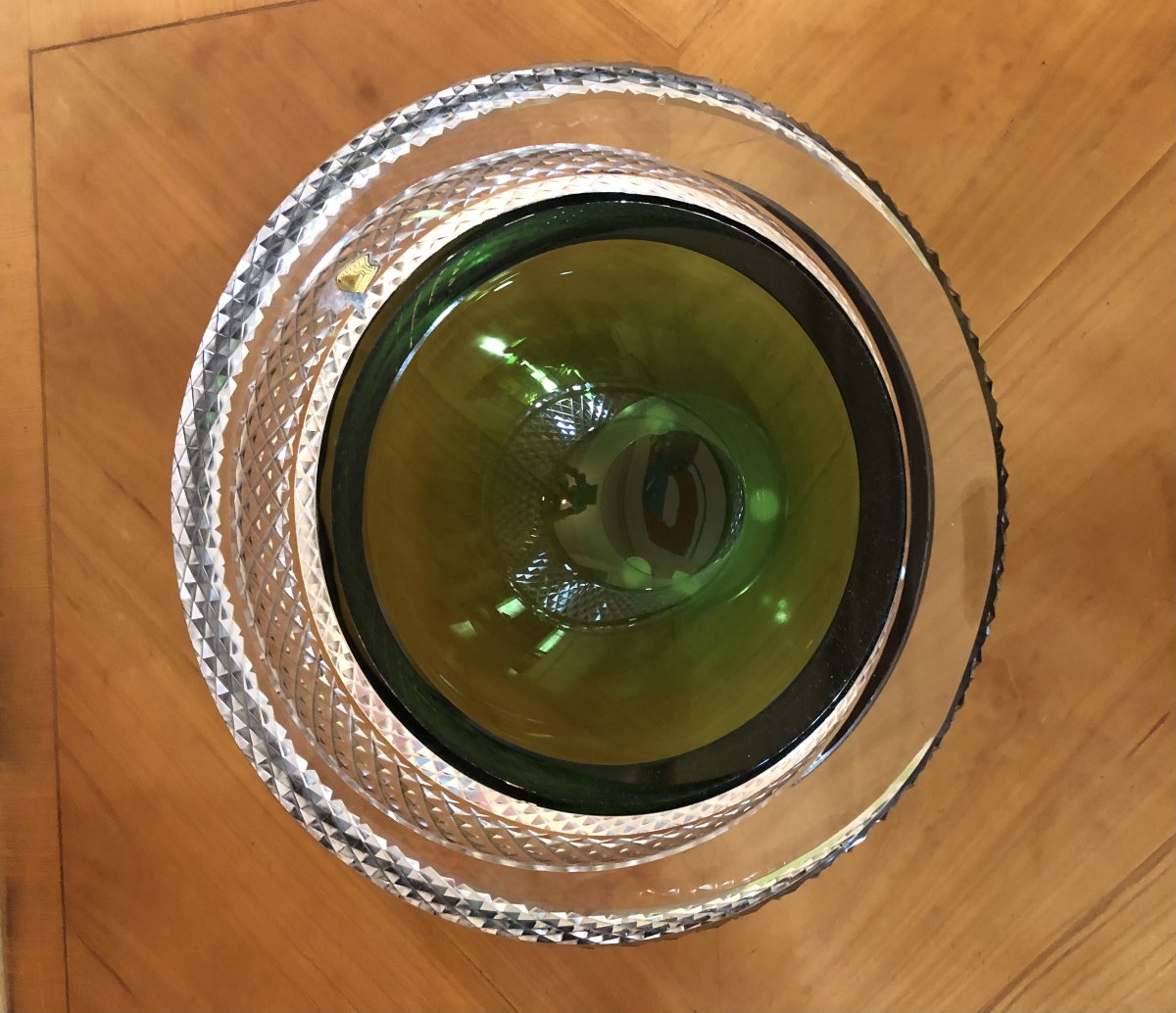 Coupe en cristal signée BOREK SIPEK (1949 -2016)-photo-2